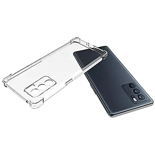 Oppo Reno 6 4G Transparent Back Cover With Camera Protection
