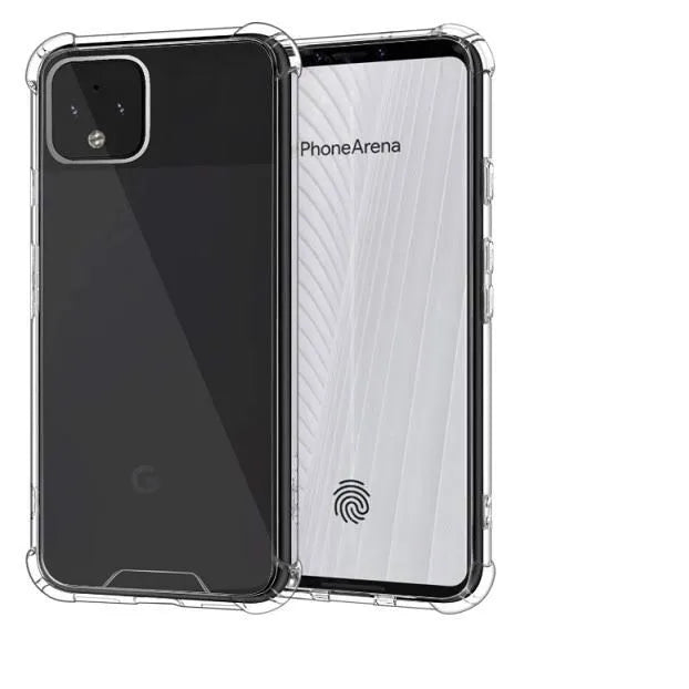 Google Pixel 4XL Soft Tpu Cover ShockProof Transparent Bumper Crystal Clear Ultra-Thin Case