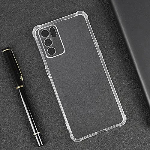 Oppo Reno 6 4G Transparent Back Cover With Camera Protection