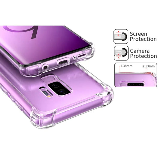 Samsung Galaxy S9 Plus Transparent Bumper Back Cover