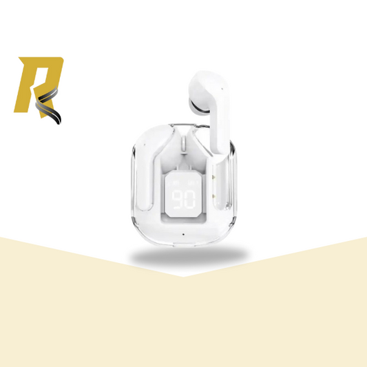 Original Air31 Earbuds - Best for PUBG Gaming Headset True Wireless Bluetooth Earphone Transparent HIFI Headphones LED Power Digital Display Stereo Sound Earphones for Xiaomi