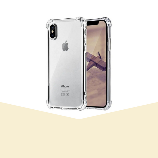 IPhone X/XS Soft Shock Proof Jelly Back Cover Transparent