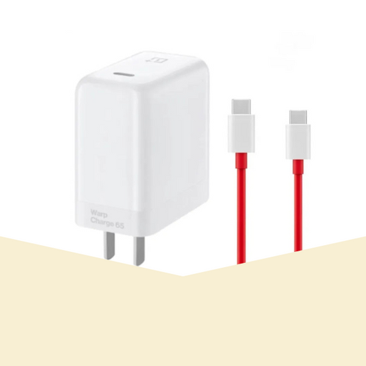 Oneplus 100% Orignel Charger 65W Super Vooc Adapter + Cable PD Warp Charger for all One Plus Model
