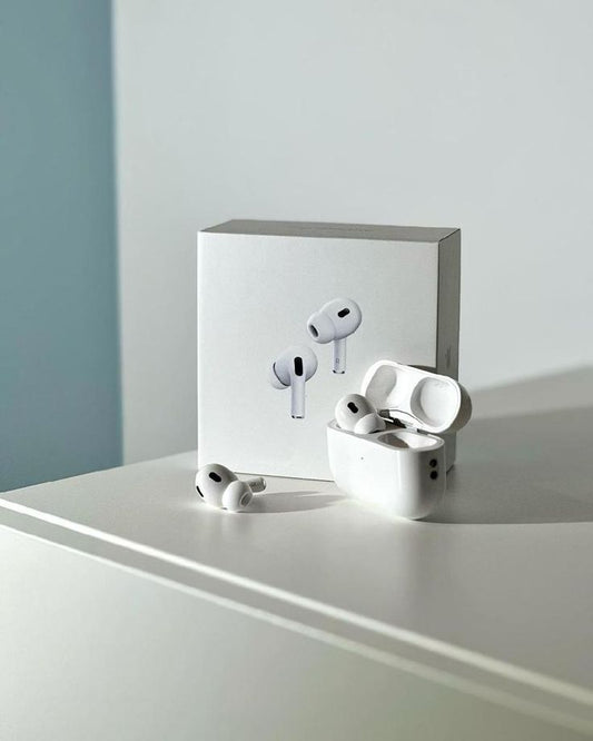 Latest_AirPods_Pro (2nd Generation) Titanium Wireless Earbuds, Bluetooth 5.0, High Quality Sound bass